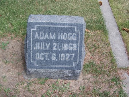 HOGG, ADAM - Park County, Wyoming | ADAM HOGG - Wyoming Gravestone Photos
